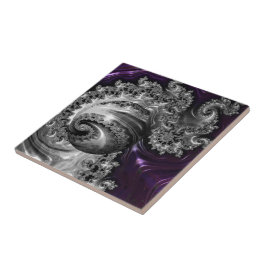 Vórtice Fractal Púrpura