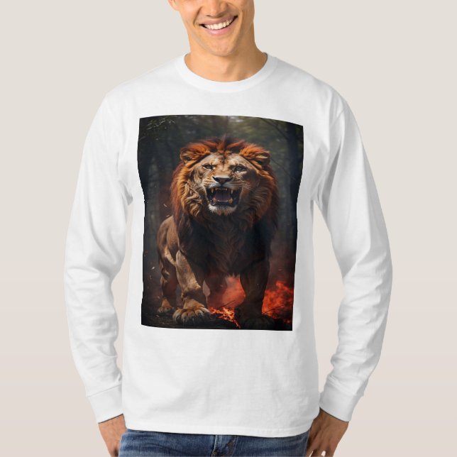 Vossa Majestade Wildfire: Design de camiseta de Le (Frente)