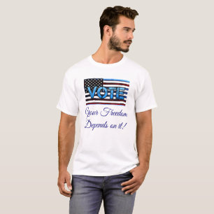 Vota, a tua liberdade depende da camisa política