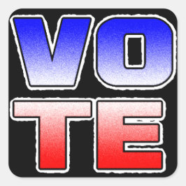 Votar adesivos políticos eleitorais