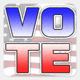 Votar adesivos políticos eleitorais