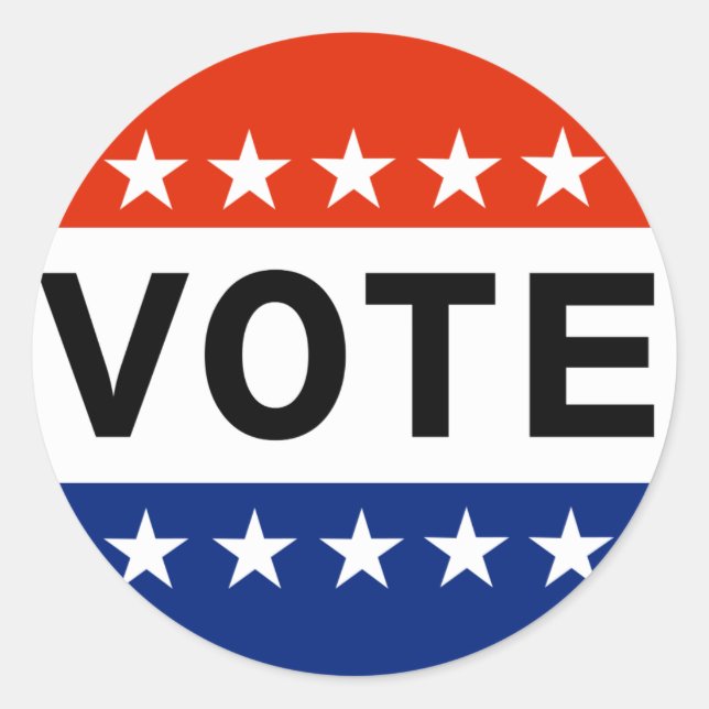 votar agora adesivos (Frente)