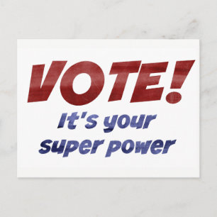 VOTAR! É o seu cartão postal do Protesto Super P