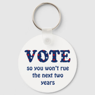 Votar ou Rue o Chaveiro eleitoral