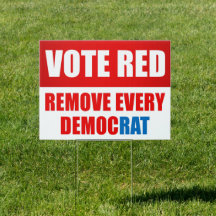 Votar vermelho remove todos os estaleiros democrat