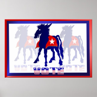Vote Símbolo de Yard Poster
