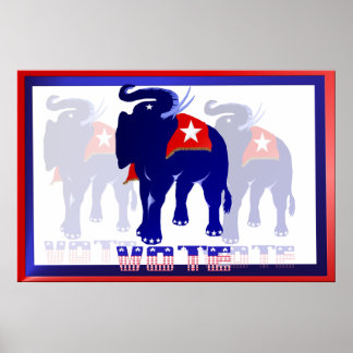 Vote Yard Sinal REPUBLICANO Poster