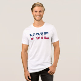 VOTO Branco vermelho e azul com estrelas