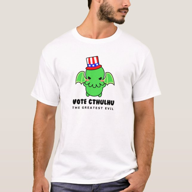 Voto Cthulhu para o presidente Camisa (Frente)