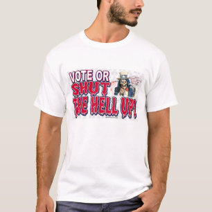 Voto ou camisa acima fechada