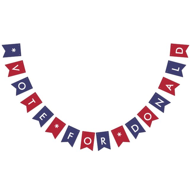 Voto para Donald Trump - Bandeira Republicana Amer (Todos)