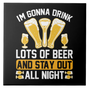 Vou beber muita cerveja