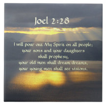 Vou despejar meu Joel Espírito 2 28, Bíblia Verse