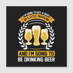 Vou estar bebendo cerveja