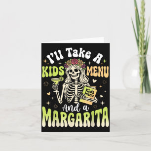 Vou Pegar Um Menu Infantil E Uma Margarita
