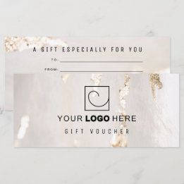 Voucher/Certificado de Presente Moderno e Sofistic
