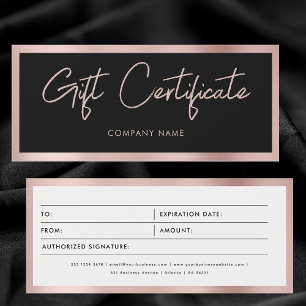 Voucher de Certificado de Oferta de Empresa Dourad
