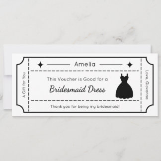 Voucher de Presente, Cartão de Bilhete de Presente