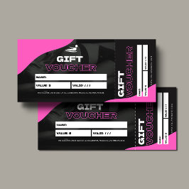 Voucher de Presente de Treinamento Pessoal