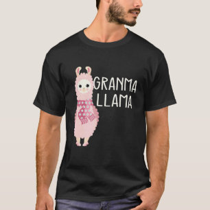 Vovó Amante de Lhama Para Camiseta de Lhama