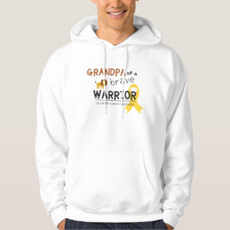 vovô bravo cancer pullover hoodie