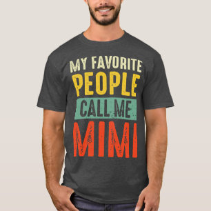 Vovó Camisa Minhas Pessoas Favoritas Me Chamam De