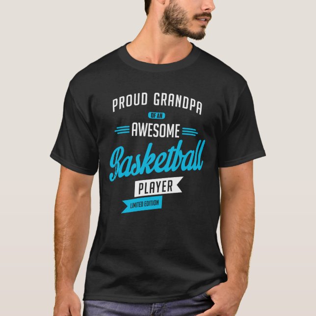 Vovô camiseta Awincrível Basquete (Frente)