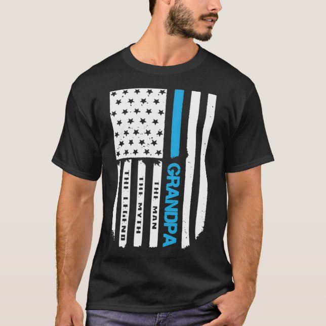 Vovô Falg de camisa yoga (Frente)