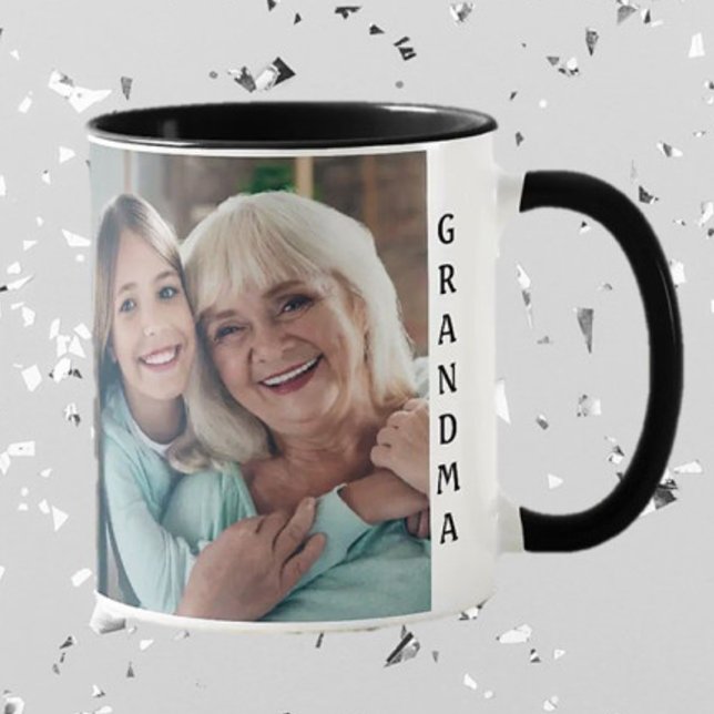 Vovó Foto Mug! Presente de caneca (Criador carregado)
