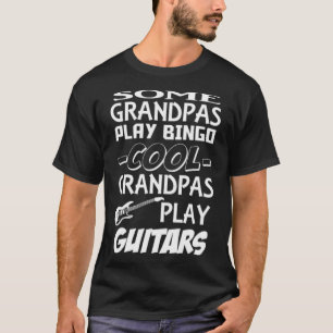 Vovô Guitars Camisa de malhação camisa de treino f