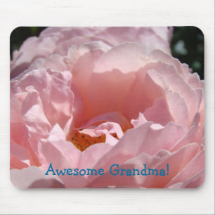 Vovó Incrível! mousepad Rosa Flor
