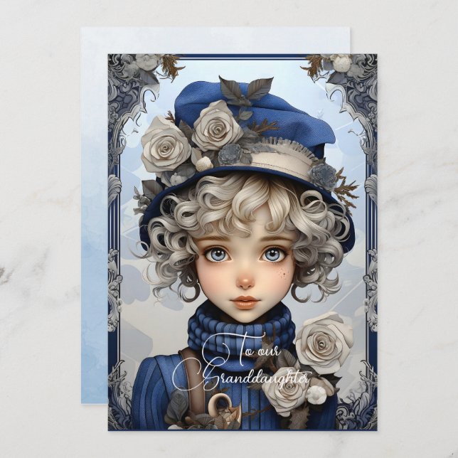 Vovó Loira de Natal (Frente/Verso)