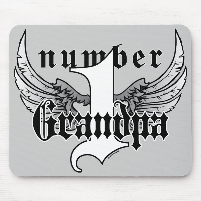Vovô Mousepad do número um (Frente)