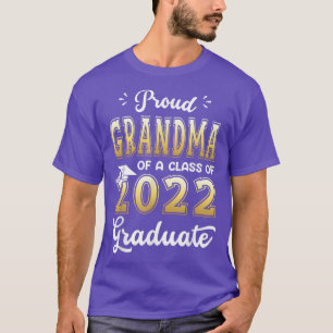 Vovó Orgulhosa De Uma Classe De Camisa De Formando