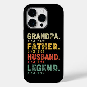 Vovô Padre Husband do Ano Personalizado Legenda