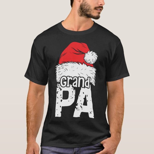 Vovô Papais noeis de Natal T Camisa Family Matando (Frente)