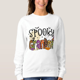 Vovó Spooky, camisa de suor do Dia das Bruxas
