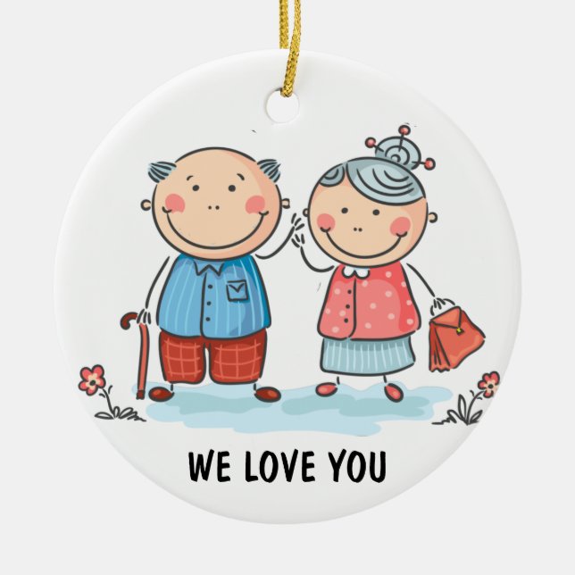 Vovós - Ornamento cerâmico (Frente)