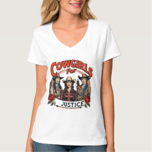 Vovós para Camiseta da Justiça - Vintage Western C