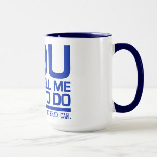 VOZES em MINHA caneca PRINCIPAL - escolha o estilo