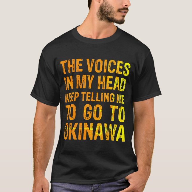 Vozes pela Camiseta Masculina de Okinawa (Frente)