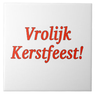 Vrolijk Kerstfeest! Feliz Natal no rf holandês