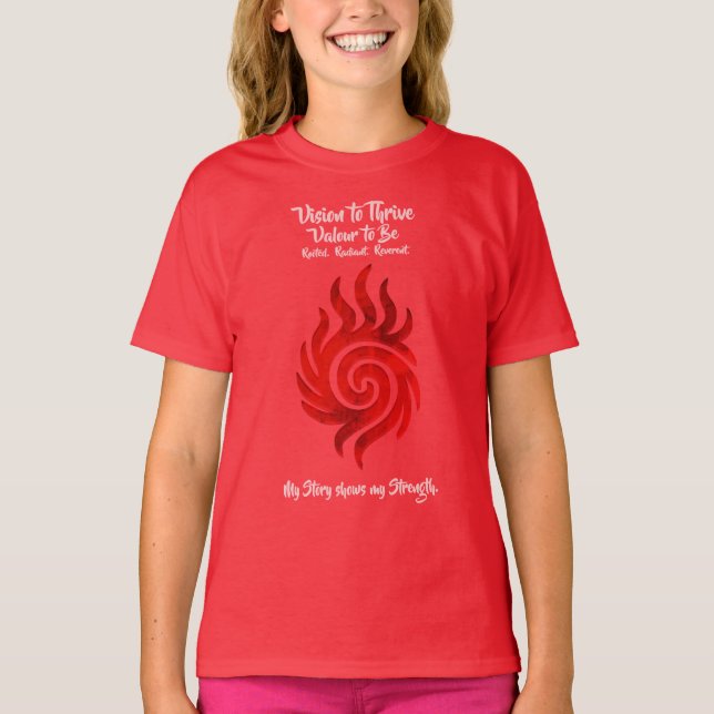 VTVB-STORYSTRENGTH2-T - Camiseta (Frente)