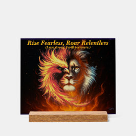 VTVR-PHOENIXLION36-AS - Placa de Acrílico
