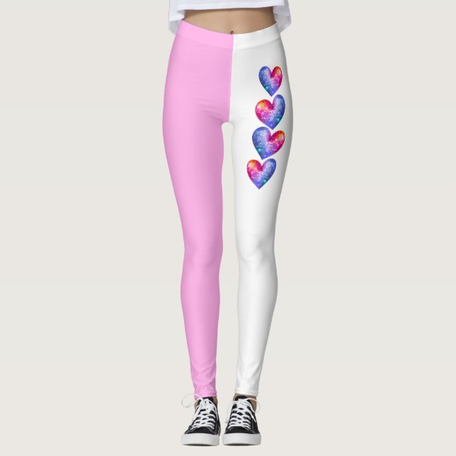 Vubrant Hearts Leggings (Frente)