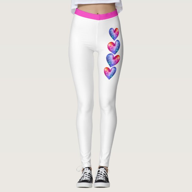 Vubrant Hearts Leggings (Frente)