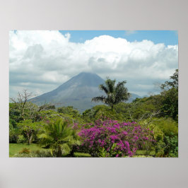 Vulcão Arenal - Poster da Costa Rica