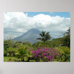 Vulcão Arenal - Poster da Costa Rica
