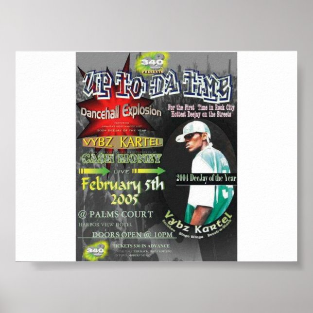 Vybz Kartel Poster (Frente)