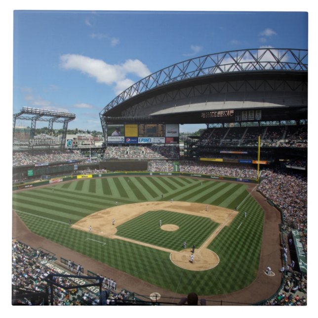 WA, Seattle, Safeco Field, beisebol Mariners (Frente)